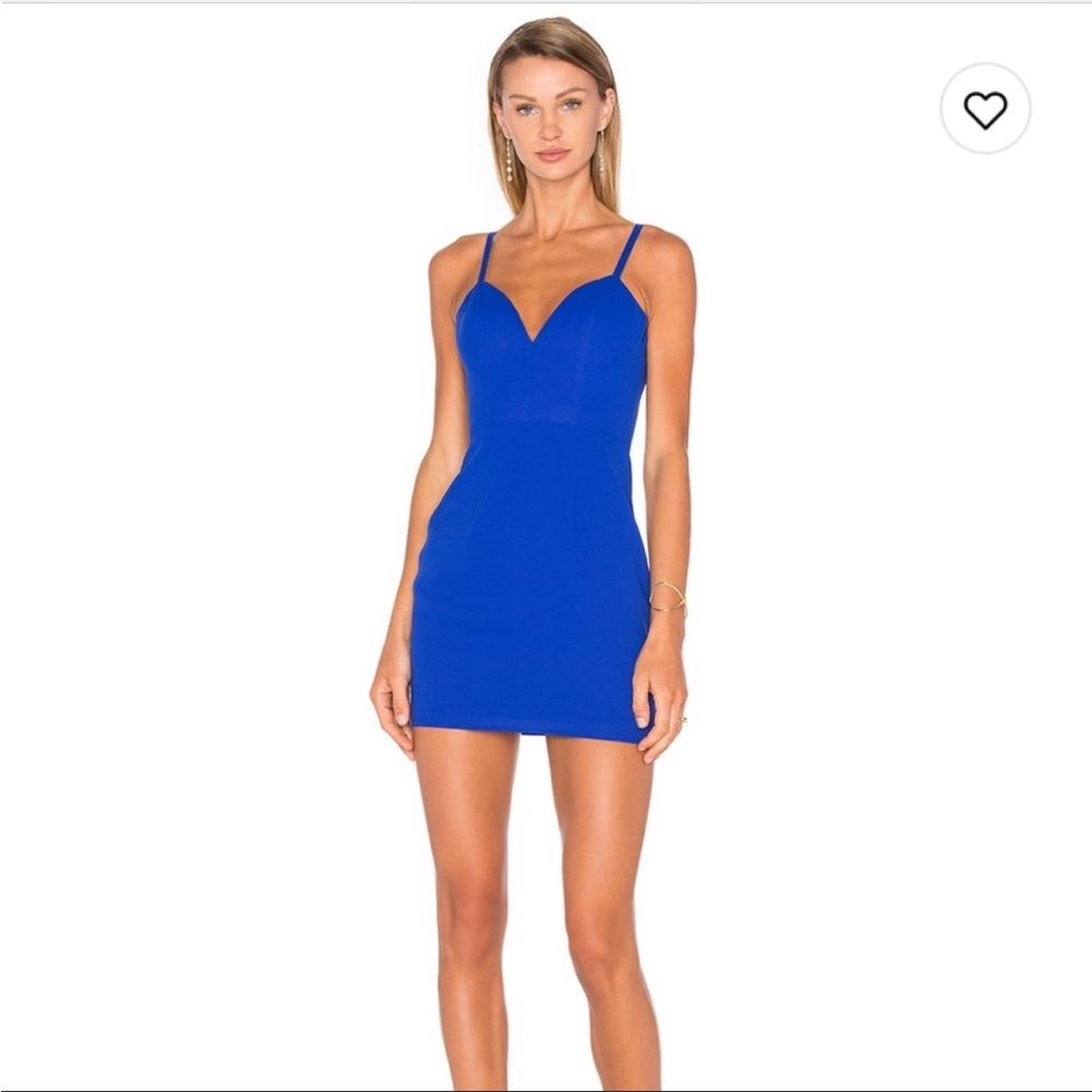 Revolve NBD Cobalt Blue Mini Dress